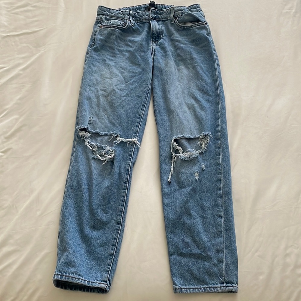 Forever 21 Ripped Jeans
